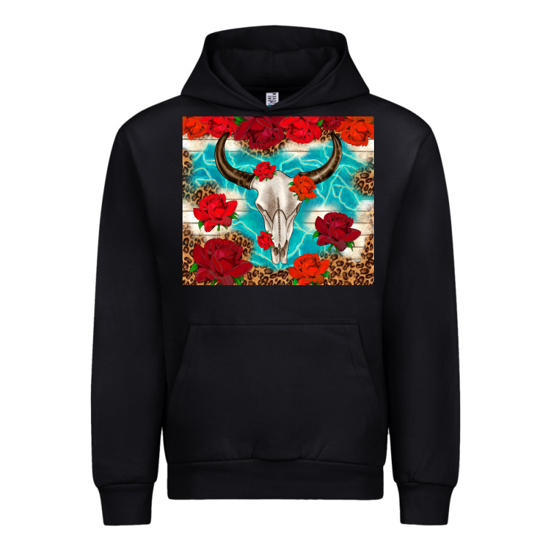 Bull Skull Rose Urban Hoodie by TumblerDesignByShophia | Teevron