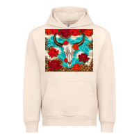Sandshell bull skull rose Urban Hoodie - TumblerDesignByShophia