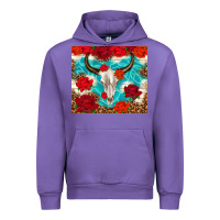 Tulip bull skull rose Urban Hoodie - TumblerDesignByShophia