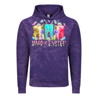 Cloud Purple happy easter tooth Vintage Hoodie - RacoonDesign