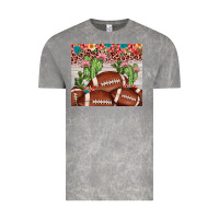 Cloud Rock football leopard cactus Vintage Tee - JahusDesignShop