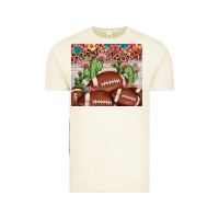 Vintage Arctic football leopard cactus Vintage Tee - JahusDesignShop