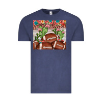 Football Leopard Cactus Vintage Tee | Teevron