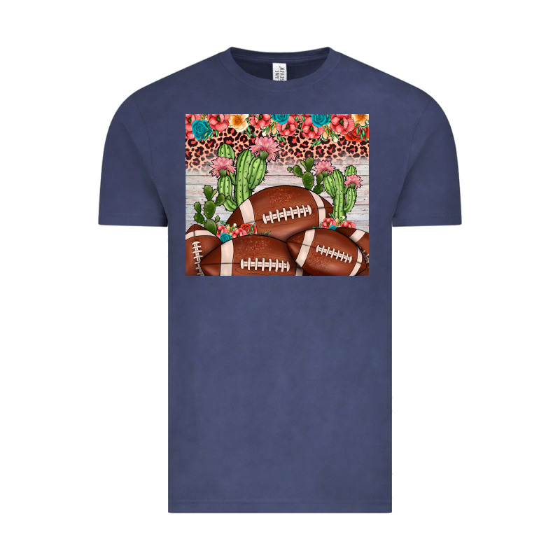 Football Leopard Cactus Vintage Tee by JahusDesignShop | Teevron