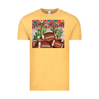 Vintage Mustard football leopard cactus Vintage Tee - JahusDesignShop