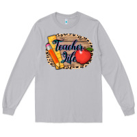 Moon Dust teacher life background 3200x2400 Long Sleeve Tee - AdoDesignShop