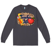 Smoke teacher life background 3200x2400 Long Sleeve Tee - AdoDesignShop