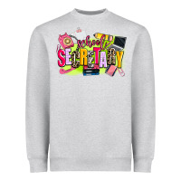 Heather Grey school secretary Heavyweight Sweatshirt - AdoDesignShop