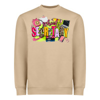 Mushroom school secretary Heavyweight Sweatshirt - AdoDesignShop