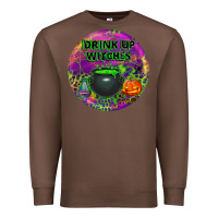 Chestnut halloween round earrings Premium Sweatshirt - BundleAndBundleShop