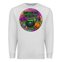 Dove Grey halloween round earrings Premium Sweatshirt - BundleAndBundleShop