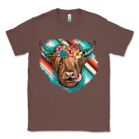 Chestnut highland cow serape Classic Tee - JahusDesignShop