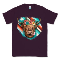 Plum highland cow serape Classic Tee - JahusDesignShop