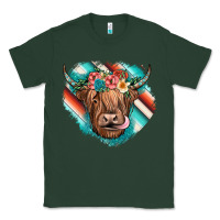 Sports Green highland cow serape Classic Tee - JahusDesignShop
