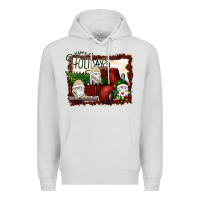 Dove Grey happy holidays gnomes Christmas Truck Premium Hoodie - Bettercallsaul