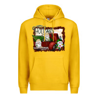 Lemon happy holidays gnomes Christmas Truck Premium Hoodie - Bettercallsaul