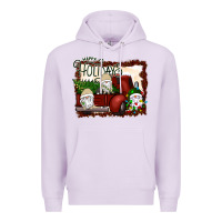 Lilac happy holidays gnomes Christmas Truck Premium Hoodie - Bettercallsaul