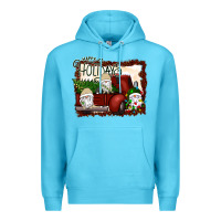Happy Holidays Gnomes Christmas Truck Premium Hoodie | Teevron