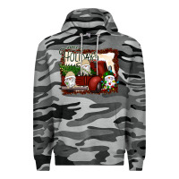 Slate Camo happy holidays gnomes Christmas Truck Premium Hoodie - Bettercallsaul