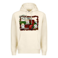 Tofu happy holidays gnomes Christmas Truck Premium Hoodie - Bettercallsaul