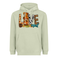 Matcha Love Fall Gnome Heavyweight Hoodie - BundleAndBundleShop
