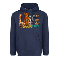 Navy Love Fall Gnome Heavyweight Hoodie - BundleAndBundleShop