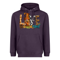Plum Love Fall Gnome Heavyweight Hoodie - BundleAndBundleShop