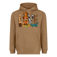 Toasted Coconut Love Fall Gnome Heavyweight Hoodie - BundleAndBundleShop