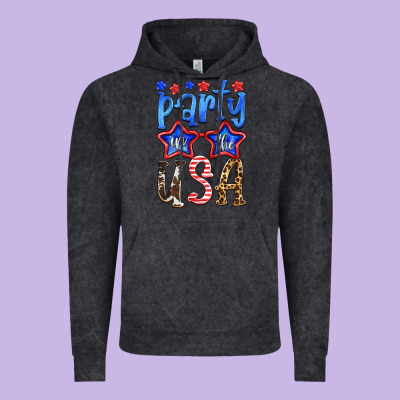 Part In The Usa Vintage Hoodie Designed By Hra Design Shop