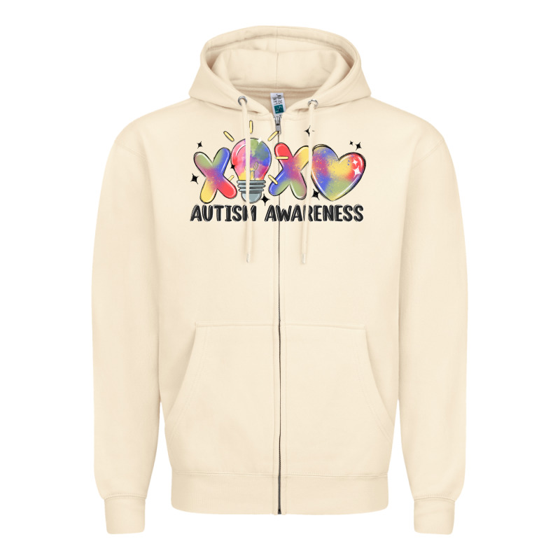 Autism Awareness Zipper Hoodie by MaliasSmallBusiness | Teevron
