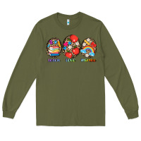 Army Green teach love inspire Long Sleeve Tee - AdoDesignShop