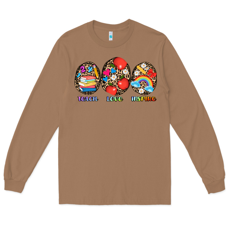 Teach Love Inspire Long Sleeve Tee by AdoDesignShop | Teevron