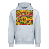Heather Grey mexican sunflowers Urban Hoodie - TumblerDesignByShophia