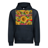 Navy mexican sunflowers Urban Hoodie - TumblerDesignByShophia