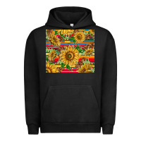 Pigment Black mexican sunflowers Urban Hoodie - TumblerDesignByShophia