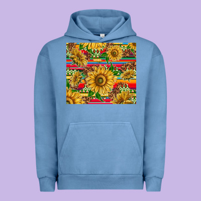 Mexican Sunflowers Urban Hoodie Designed By Tumblerdesignbyshophia