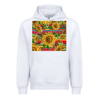 White mexican sunflowers Urban Hoodie - TumblerDesignByShophia