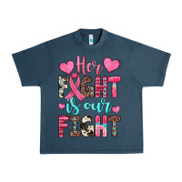 Midnight Navy her fight is our fight Urban Heavy Tee - JahusDesignShop