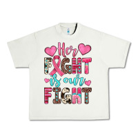 Pistachio her fight is our fight Urban Heavy Tee - JahusDesignShop