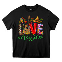 Black Love Mexico Heavy Core Tee - RanaPortraitStore