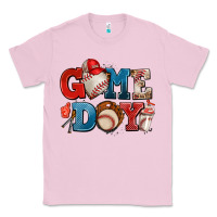 Bubblegum Pink game day baseball Classic Tee - AdoDesignShop