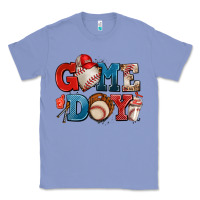 Colony Blue game day baseball Classic Tee - AdoDesignShop