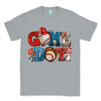 Heather Grey game day baseball Classic Tee - AdoDesignShop