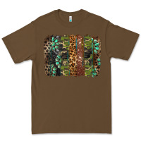 Cacao western camouflage brushstroke Premium Tee - BarkalooDesign