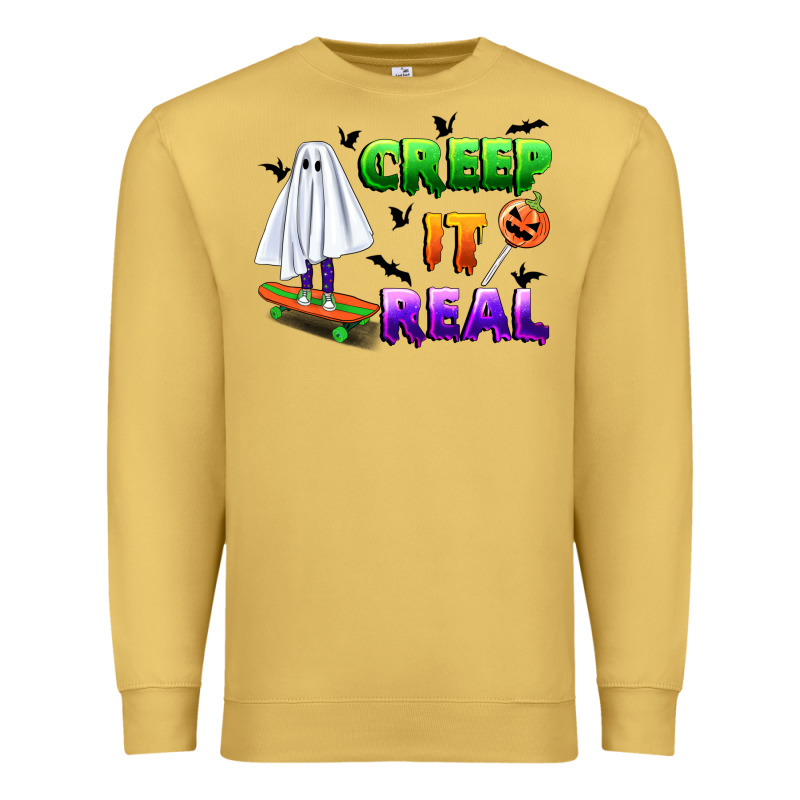 Creep It Real Premium Sweatshirt by BundleAndBundleShop | Teevron