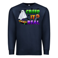 Navy creep it real Premium Sweatshirt - BundleAndBundleShop