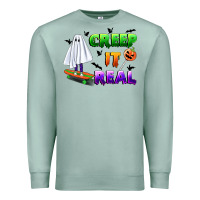 Seafoam creep it real Premium Sweatshirt - BundleAndBundleShop