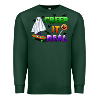 Sports Green creep it real Premium Sweatshirt - BundleAndBundleShop