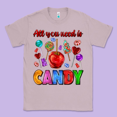 All You Need Is Candy Classic Tee Designed By Adodesignshop