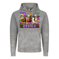 Cloud Rock happy mardi gras heifer Vintage Hoodie - RacoonDesign